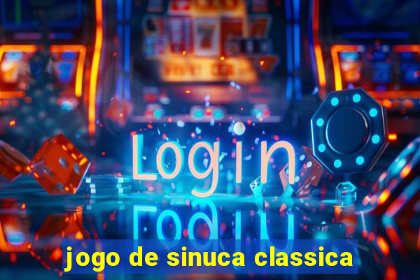 jogo de sinuca classica